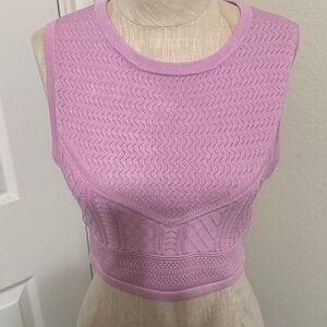 Babaton Lilac Knit Top